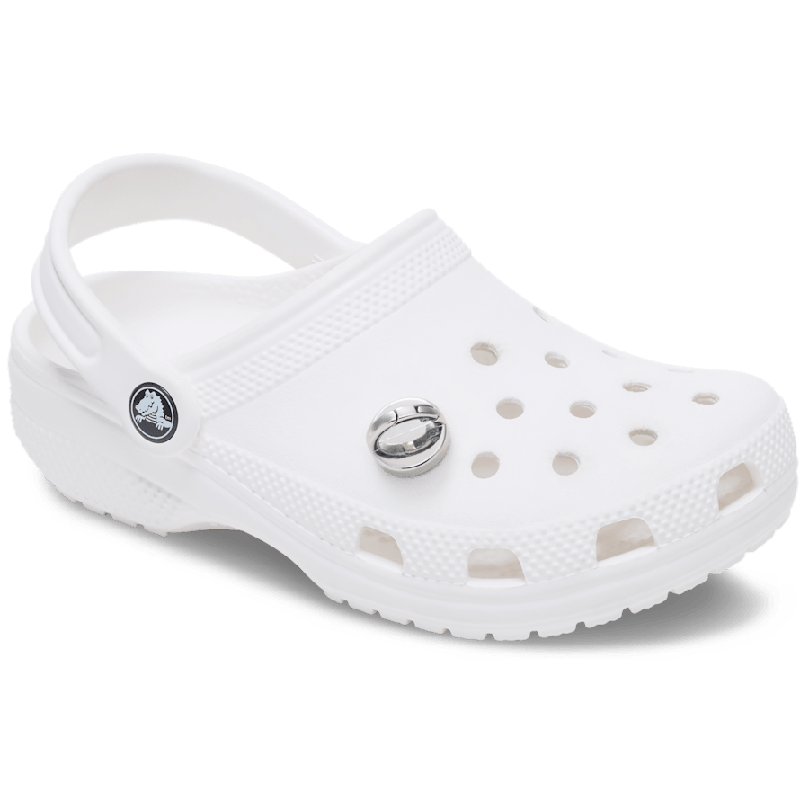 Silver Interchangeable Stud Jibbitz™ charms - Crocs for sale