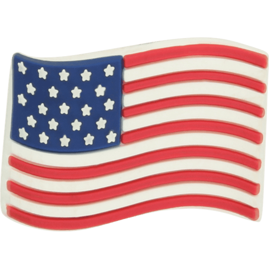 American Flag Jibbitz Shoe Charm - Crocs online