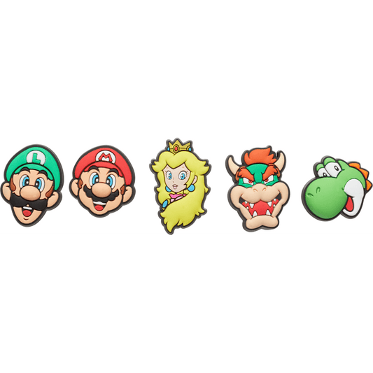 Super Mario™ 5-Pack Jibbitz Shoe Charm - Crocs discount