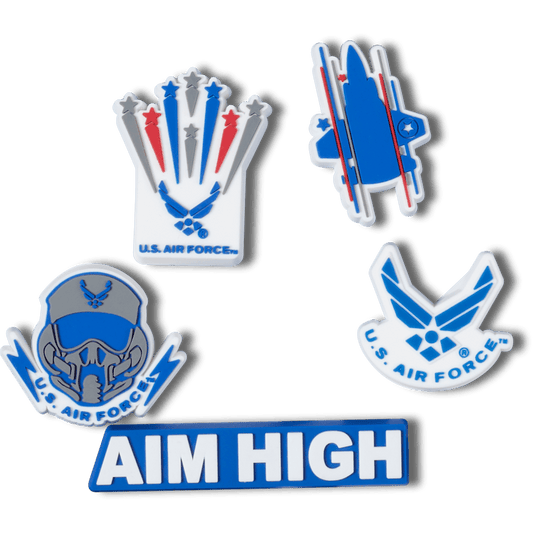 Armed Forces US Air Force 5Pck Jibbitz Shoe Charm - Crocs near me
