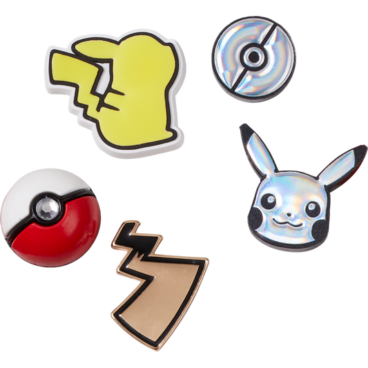 Elevated Pokemon 5 Pack Jibbitz Shoe Charm - Crocs for sale