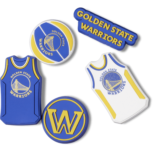 NBA Golden State Warriors 5 Pack Jibbitz™ charms - Crocs outlet