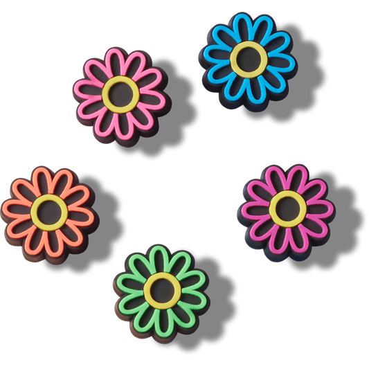 Lights Up Daisy 5 Pack Jibbitz Shoe Charm - Crocs near me