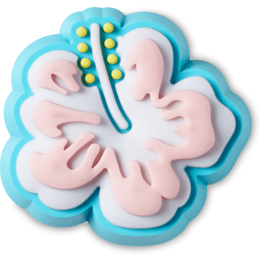 Blue Hibiscus Jibbitz™ charms - Crocs discount