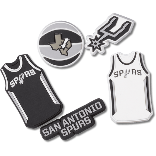 NBA San Antonio Spurs 5 Pack Jibbitz™ charms - Crocs outlet