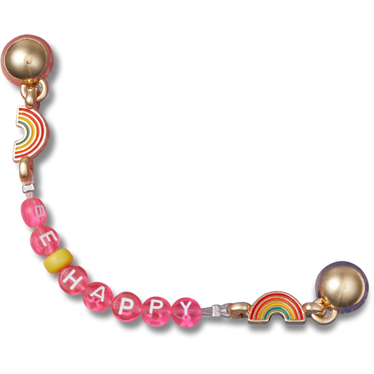 Be Happy Chain Jibbitz™ charms - Crocs online