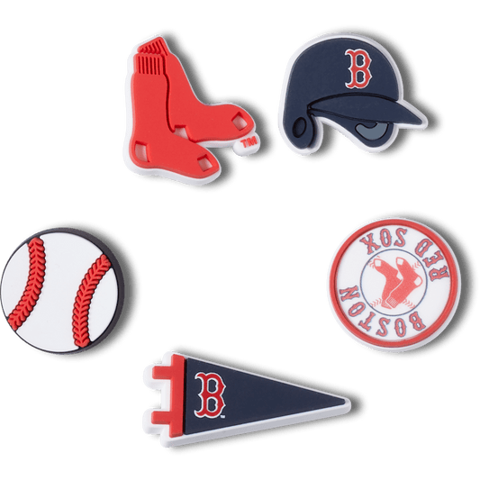 MLB Boston Red Sox 5pck Jibbitz™ charms - Crocs US