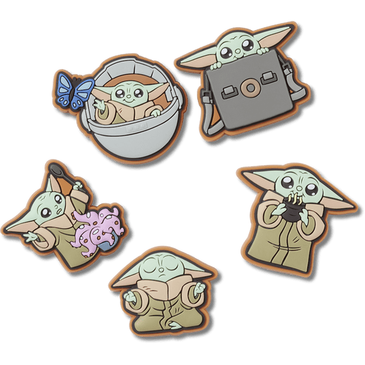 Grogu 5 Pack Jibbitz™ charms - Crocs outlet