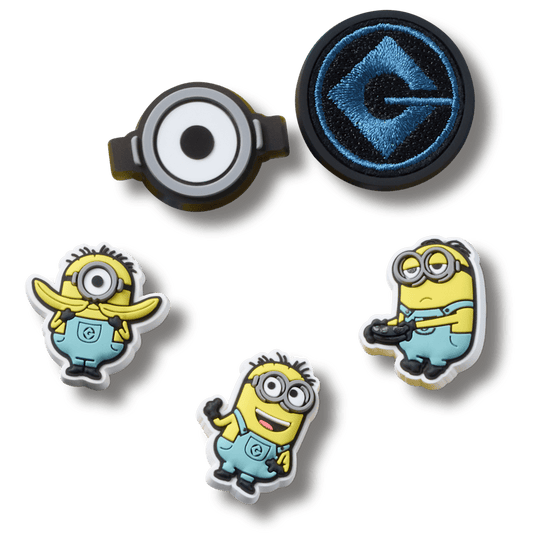 Minions 5 Pack Jibbitz™ charms - Crocs sale