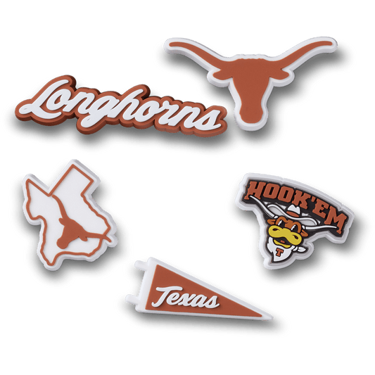 University of Texas 5 Pack Jibbitz™ charms - Crocs discount