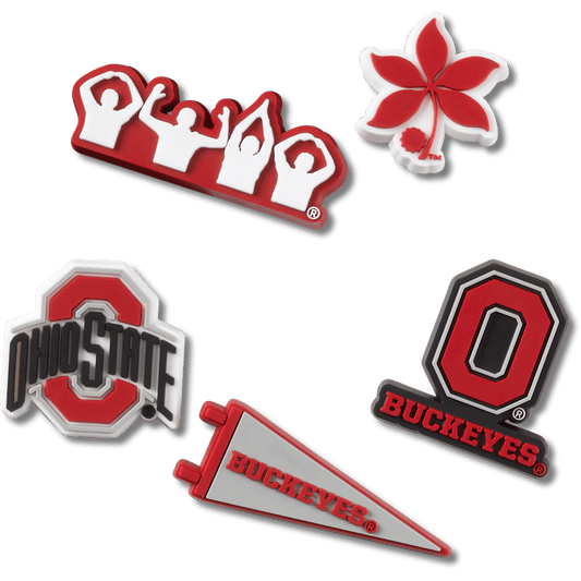 Ohio State University 5 Pack Jibbitz™ charms - Crocs near me