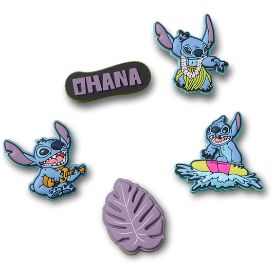 Stitch Tropical 5 Pack Jibbitz™ charms - Crocs on sale