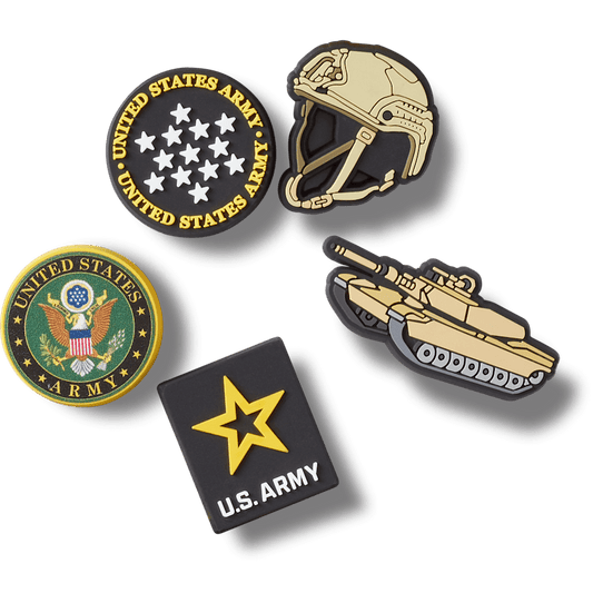 US Army 5 Pack 2 Jibbitz™ charms - Crocs on sale