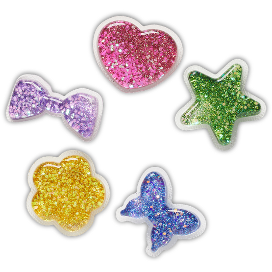 UV Changing Squish 5 Pack Jibbitz™ charms - Crocs for sale