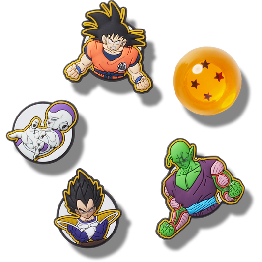Dragon Ball Z 5 Pack Jibbitz™ charms - Crocs US