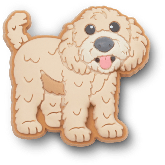 b'Golden Doodle Puppy Jibbitz Shoe Charm - Crocs' online