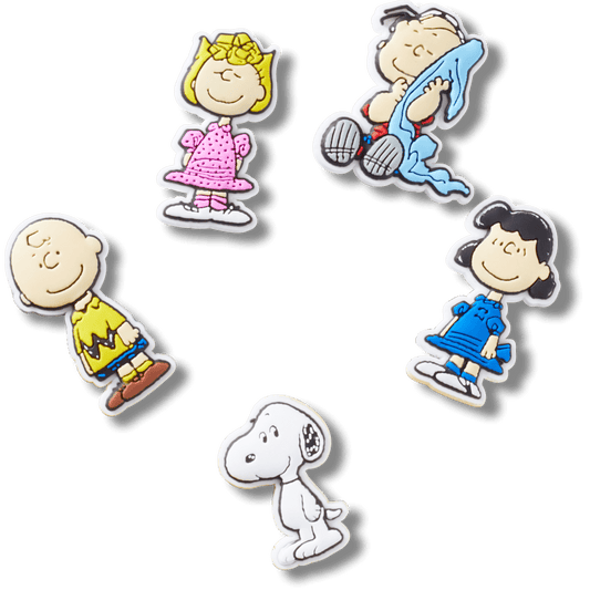 Peanuts II 5 Pack Jibbitz™ charms - Crocs on sale
