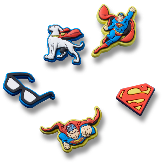 Superman 5 Pck Jibbitz™ charms - Crocs US