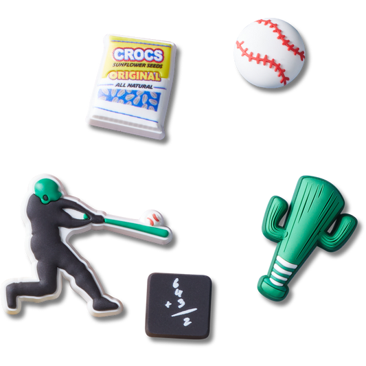 Baseball Team 5 Pack Jibbitz™ charms - Crocs on sale