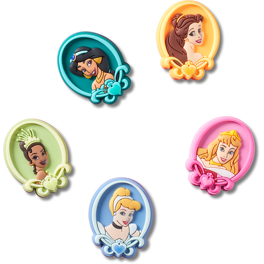Disney Princess 5 Pack Jibbitz™ charms - Crocs online