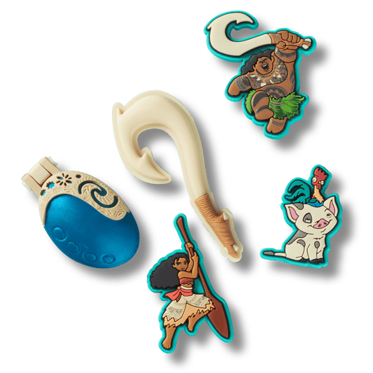 Disney Moana 5 Pack Jibbitz™ charms - Crocs on sale