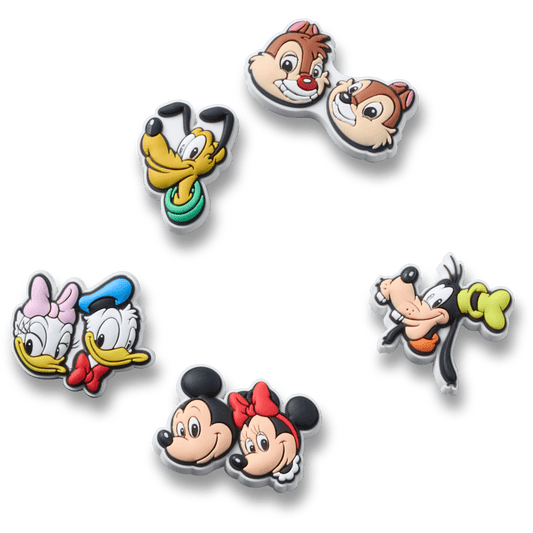 Mickey and Friends PVC 5 Pack Jibbitz™ charms - Crocs online