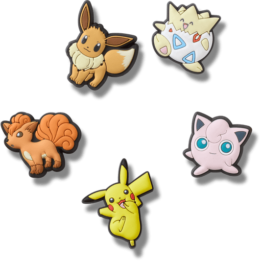 Pokemon Character 5 Pck Jibbitz™ charms - Crocs on sale