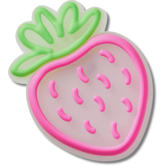 Lights Up Strawberry Jibbitz™ charms - Crocs US
