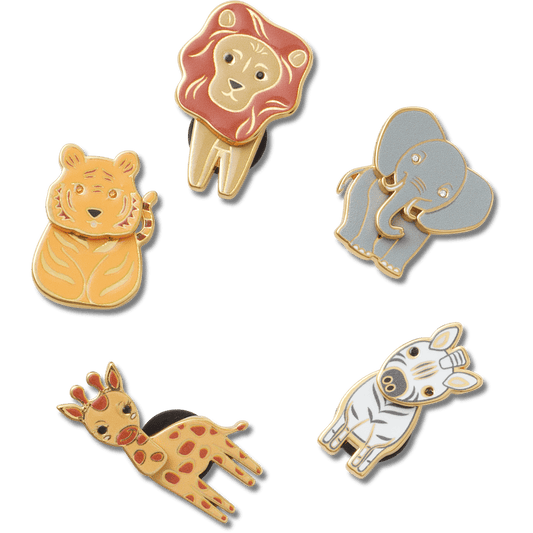 Enamel Safari 5 Pack Jibbitz™ charms - Crocs near me