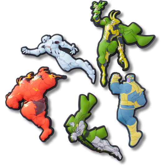 Avengers Villains 5Pck Jibbitz™ charms - Crocs outlet