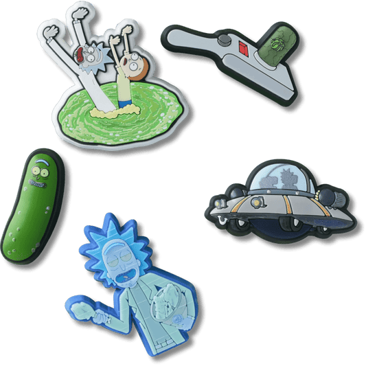 Rick and Morty 5 Pack Jibbitz™ charms - Crocs near me