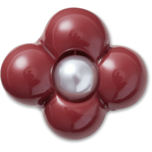 Expressive Floral Maroon Jibbitz™ charms - Crocs US