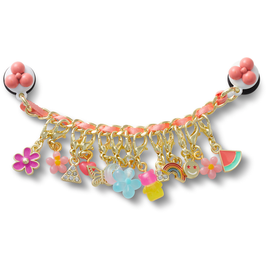 Pink Adjustable Charm Chain Jibbitz™ charms - Crocs on sale