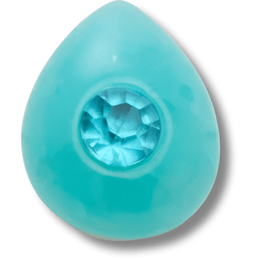 Aquamarine March Birthstone Collection Jibbitz™ charms - Crocs outlet