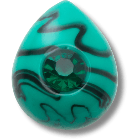 Emerald May Birthstone Collection Jibbitz™ charms - Crocs US