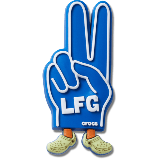 LFG Foam Peace Sign Jibbitz™ charms - Crocs online