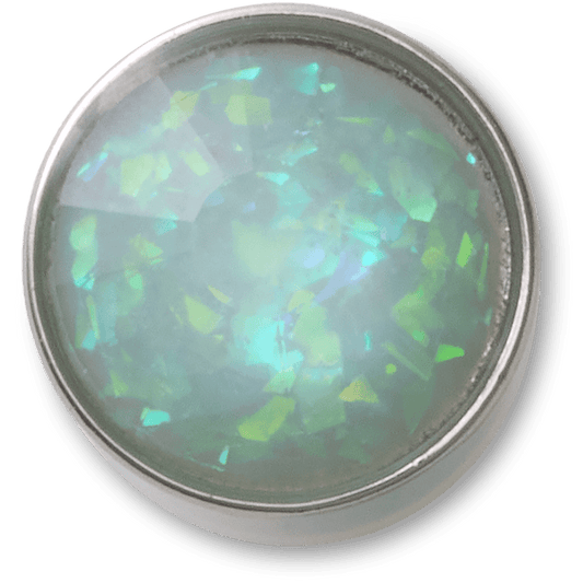 Opal Circle Gem Jibbitz™ charms - Crocs discount