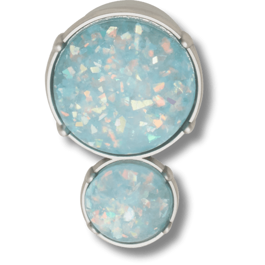 Opalescent Meta Double Gem Jibbitz™ charms - Crocs outlet