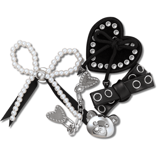 Indie Luxe Silver 5 Pack Jibbitz™ charms - Crocs sale