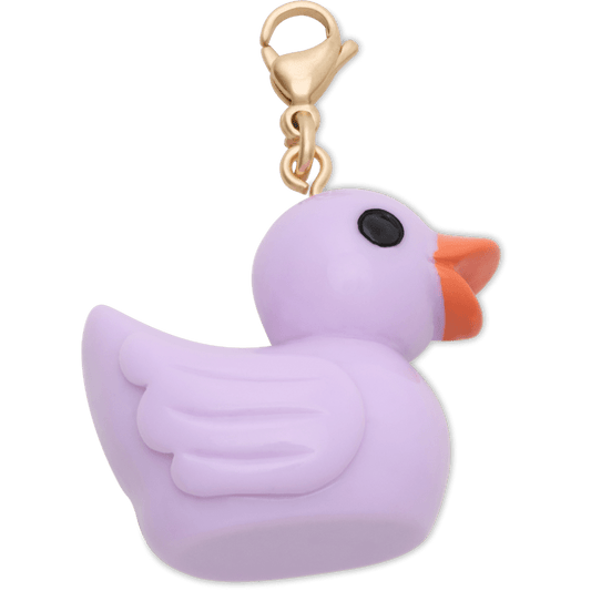 Purple Rubber Duck Charm Jibbitz Shoe Charm - Crocs discount