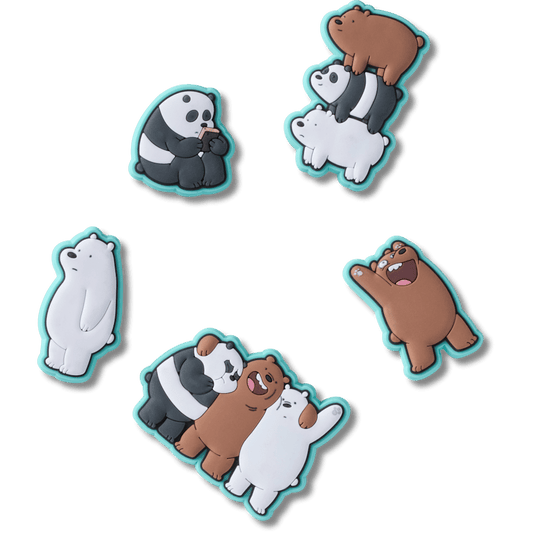 We Bare Bears 5 Pack  Jibbitz™ charms - Crocs for sale