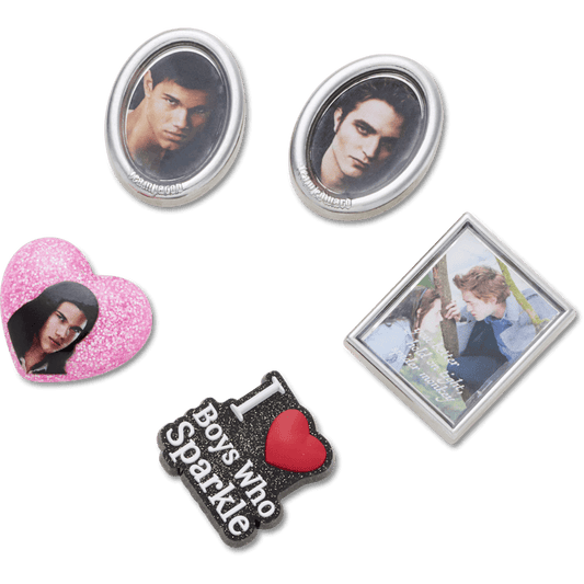 The Twilight Saga 5 Pack Jibbitz Shoe Charm - Crocs for sale