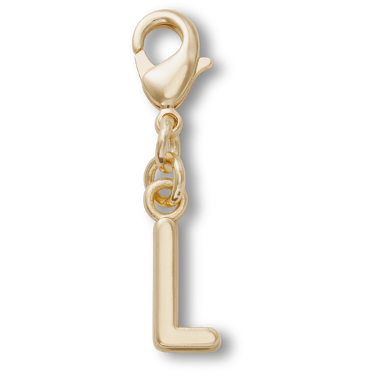 Gold Letter L Charm Jibbitz™ charms - Crocs for sale