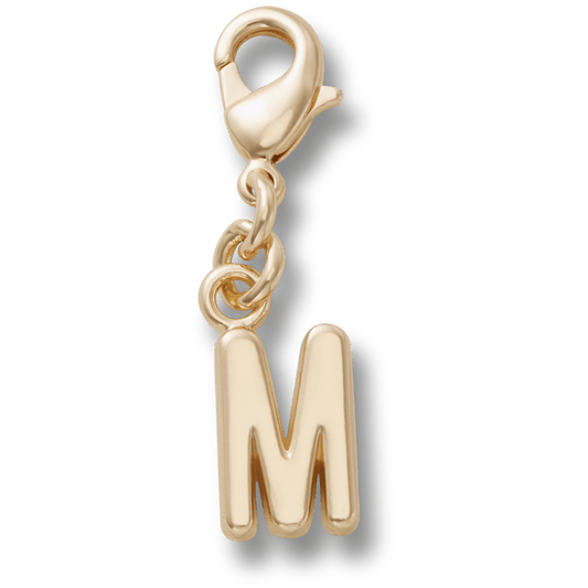Gold Letter M Charm Jibbitz™ charms - Crocs US