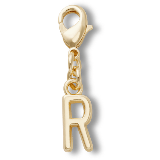 Gold Letter R Charm Jibbitz™ charms - Crocs online