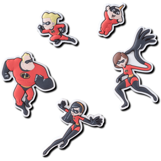Pixar Incredibles 5 Pack Jibbitz charm - Crocs on sale