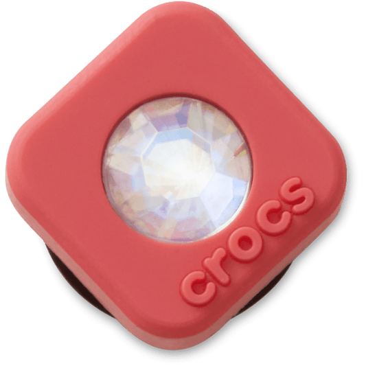 Red Square PVC SMT Gem Jibbitz™ charms - Crocs outlet