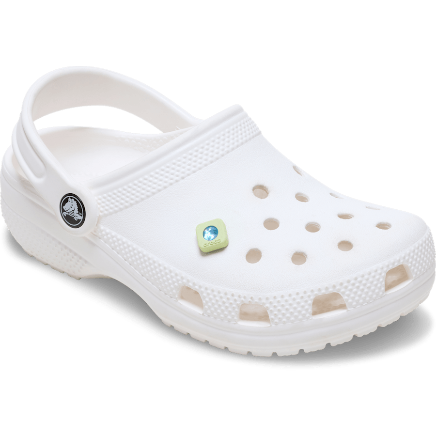 Green PVC Square SMT Gem Jibbitz™ charms - Crocs near me