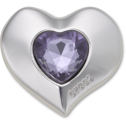 SilverandPurple SMT Gem Heart Jibbitz™ charms - Crocs near me