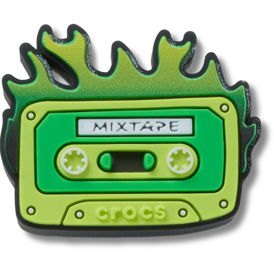 Lights Up Fire Mix Tape Jibbitz™ charms - Crocs on sale